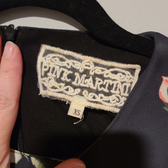 Pink Martini Floral Mini Dress with Short Sleeve - Picture 5 of 8